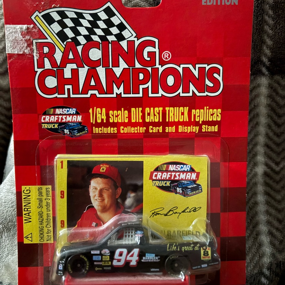 Racing Champions 1/64 Die Cast Truck #94 in Black and Yellow